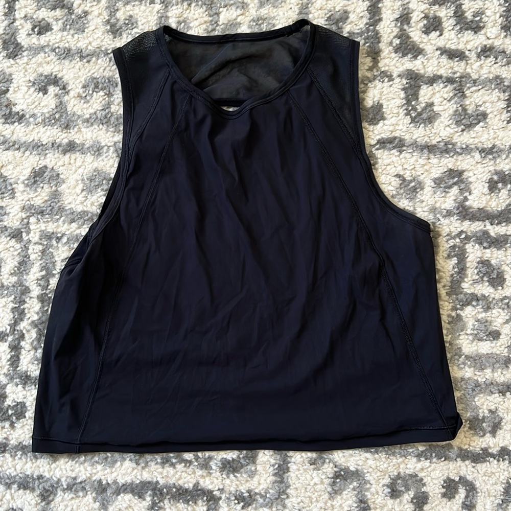 Cropped Lululemon running tank